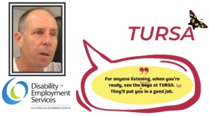 Adam talking about triumph over adversity