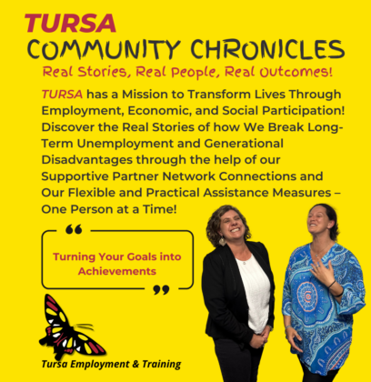 Tursa Community Chronicles talking about real stories, real people and real outcomes