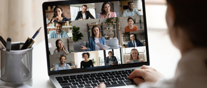 Digital Access Gateway Online support Group inage on a laptop