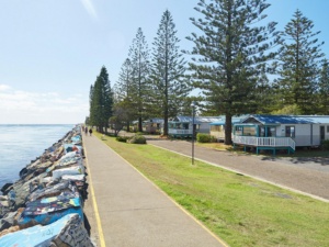 Breakwall Caravan Park story about long term unemployment to meaningful work