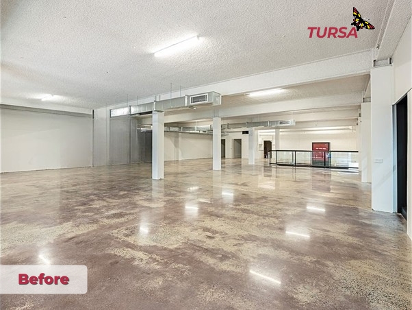 Before the upgrade at Family Support Network's Child, Family and Community Hub supported by the TURSA Community Grants Program.