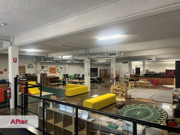 Upgraded Child, Family and Community Hub created with support from the TURSA Community Grants Program for Northern Rivers families.