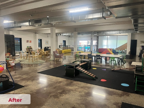 Upgraded Child, Family and Community Hub created with support from the TURSA Community Grants Program for Northern Rivers families.